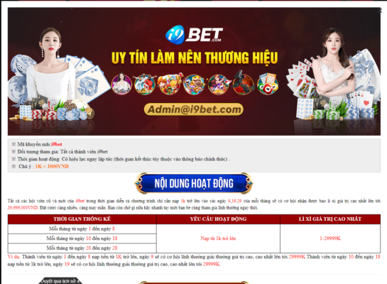 Số 9 Đại Phát - Cơ Hội Vàng Cho Người Chơi Tại i9bet